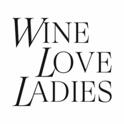 WINE LOVE LADIES Logo (USPTO, 05/22/2018)