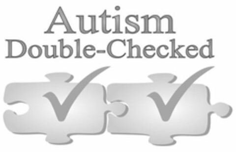 AUTISM DOUBLE-CHECKED Logo (USPTO, 07/09/2018)