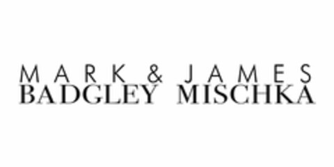 MARK & JAMES BADGLEY MISCHKA Logo (USPTO, 15.10.2018)