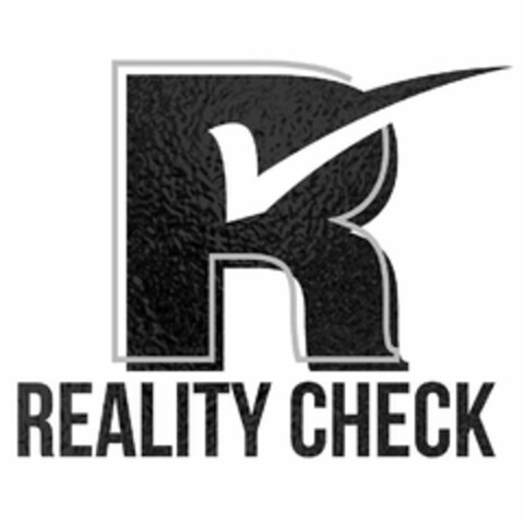 R REALITY CHECK Logo (USPTO, 19.07.2019)