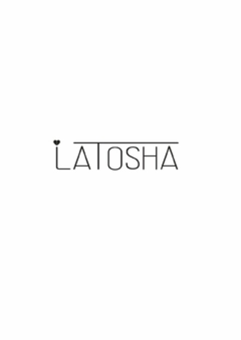 LATOSHA Logo (USPTO, 08/27/2019)