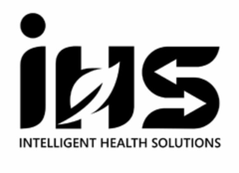 IHS INTELLIGENT HEALTH SOLUTIONS Logo (USPTO, 10/29/2019)