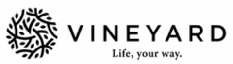 V VINEYARD LIFE, YOUR WAY. Logo (USPTO, 02/25/2020)