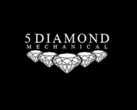 5 DIAMOND MECHANICAL Logo (USPTO, 11.06.2020)