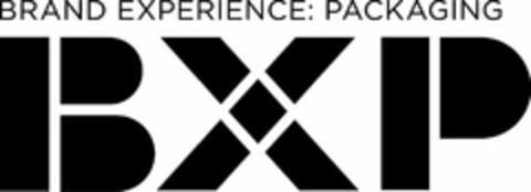 BRAND EXPERIENCE: PACKAGING BXP Logo (USPTO, 03.09.2020)