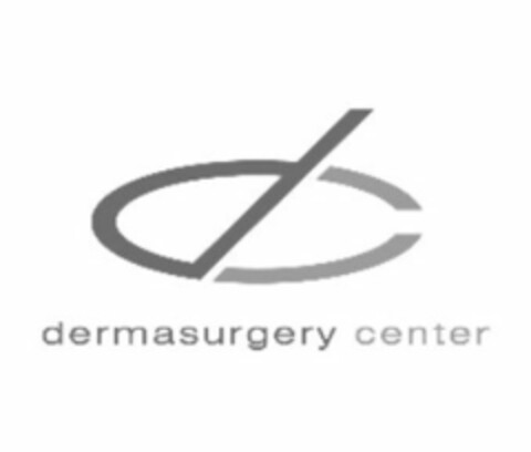 DC DERMASURGERY CENTER Logo (USPTO, 02/12/2009)