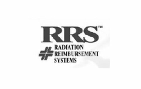 RRS RADIATION REIMBURSEMENT SYSTEMS Logo (USPTO, 24.02.2009)