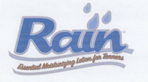 RAIN ESSENTIAL MOISTURIZING LOTION FOR TANNERS Logo (USPTO, 04/06/2009)