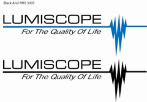 LUMISCOPE FOR THE QUALITY OF LIFE Logo (USPTO, 16.07.2009)