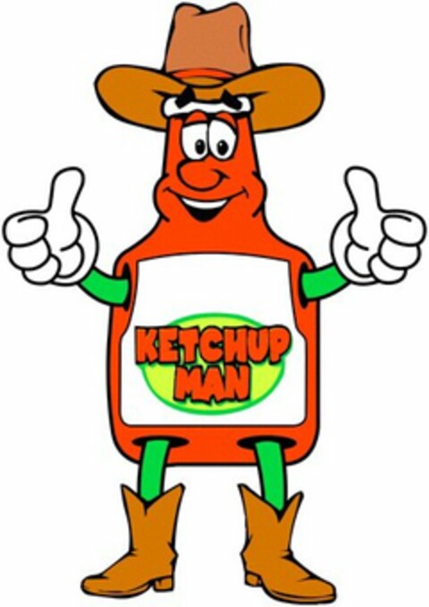 KETCHUP MAN Logo (USPTO, 24.07.2009)