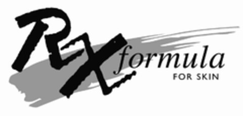 RX FORMULA FOR SKIN Logo (USPTO, 15.09.2009)