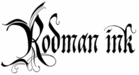 RODMAN INK Logo (USPTO, 03.11.2009)