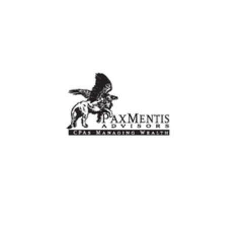 PAXMENTIS ADVISORS CPAS MANAGING WEALTH Logo (USPTO, 15.01.2010)