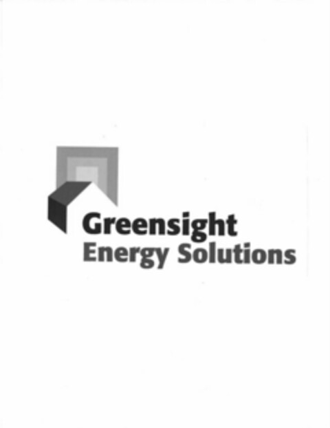 GREENSIGHT ENERGY SOLUTIONS Logo (USPTO, 10.03.2010)