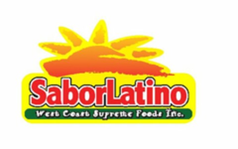 SABORLATINO WEST COAST SUPREME FOODS INC. Logo (USPTO, 16.03.2010)