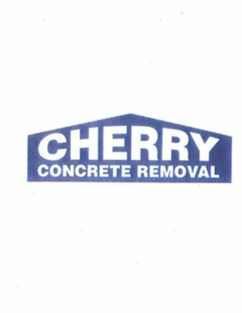 CHERRY CONCRETE REMOVAL Logo (USPTO, 08.06.2010)