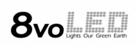 8VO LED LIGHTS OUR GREEN EARTH Logo (USPTO, 12/09/2010)