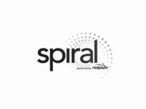 SPIRAL POWERED BY REDPLUM Logo (USPTO, 25.02.2011)