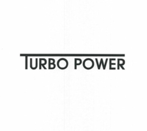 TURBO POWER Logo (USPTO, 15.08.2011)