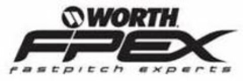 W WORTH FPEX FASTPITCH EXPERTS Logo (USPTO, 18.08.2011)