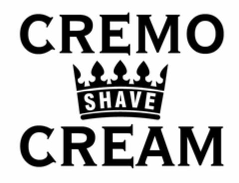 CREMO SHAVE CREAM Logo (USPTO, 24.10.2011)