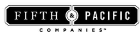 FIFTH & PACIFIC C O M P A N I E S Logo (USPTO, 01/04/2012)