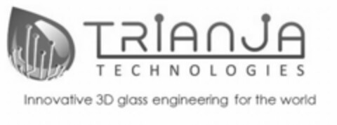 TRIANJA TECHNOLOGIES INNOVATIVE 3D GLASS ENGINEERING FOR THE WORLD Logo (USPTO, 04/03/2012)