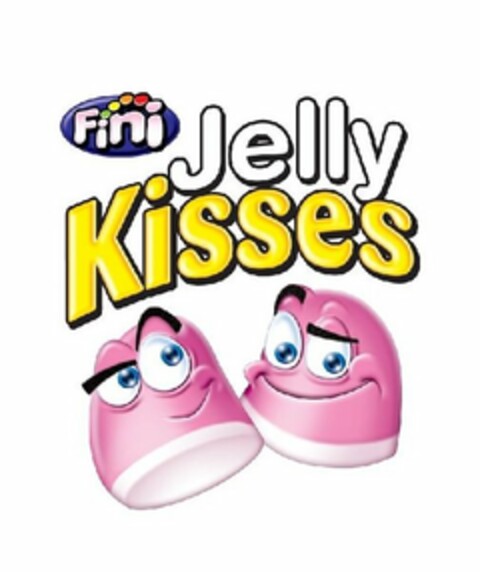 FINI JELLY KISSES Logo (USPTO, 20.11.2012)