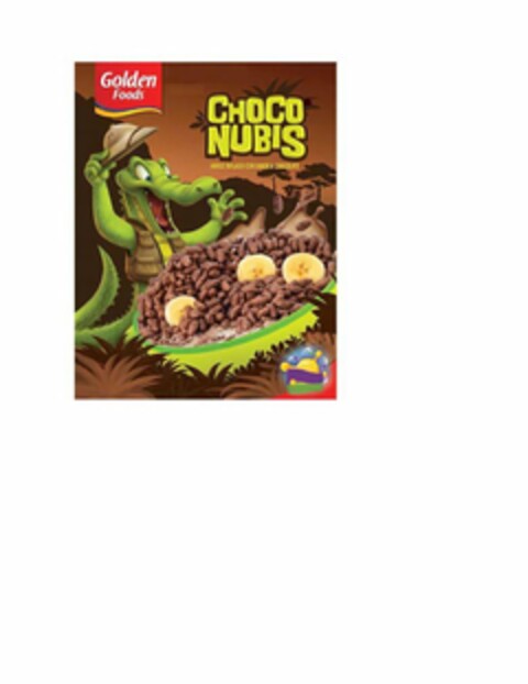 GOLDEN FOODS CHOCO NUBIS ARROZ INFLADO CON SABOR A CHOCOLATE Logo (USPTO, 06.02.2013)