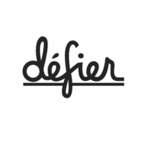 DÉFIER Logo (USPTO, 05.07.2013)