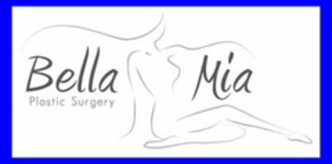 BELLA MIA PLASTIC SURGERY Logo (USPTO, 10/22/2013)