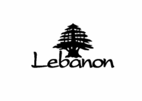 LEBANON Logo (USPTO, 13.11.2013)