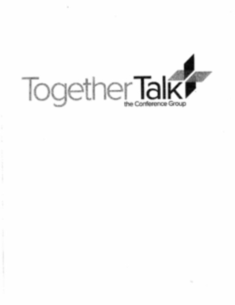 TOGETHER TALK THE CONFERENCE GROUP VV Logo (USPTO, 06/27/2014)