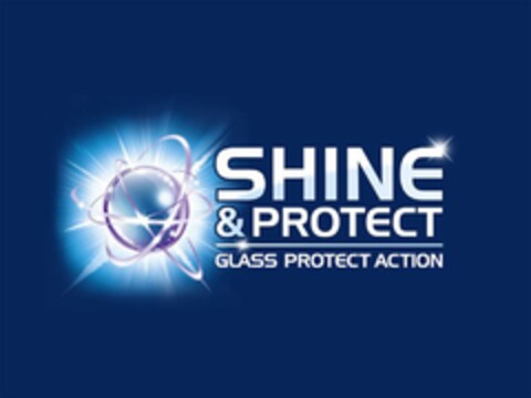 SHINE & PROTECT GLASS PROTECT ACTION Logo (USPTO, 03.09.2014)
