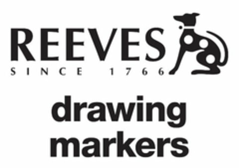 REEVES SINCE 1766 DRAWING MARKERS Logo (USPTO, 17.10.2014)