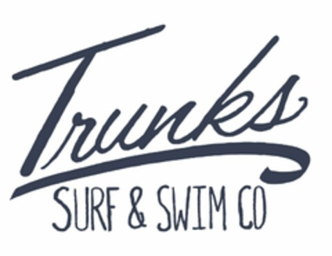 TRUNKS SURF & SWIM CO Logo (USPTO, 13.10.2016)