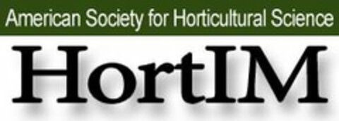 AMERICAN SOCIETY FOR HORTICULTURAL SCIENCE HORTIM Logo (USPTO, 24.02.2017)