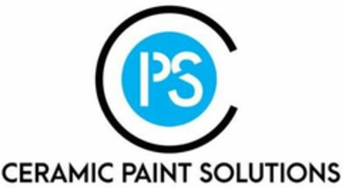 CPS CERAMIC PAINT SOLUTIONS Logo (USPTO, 27.03.2017)