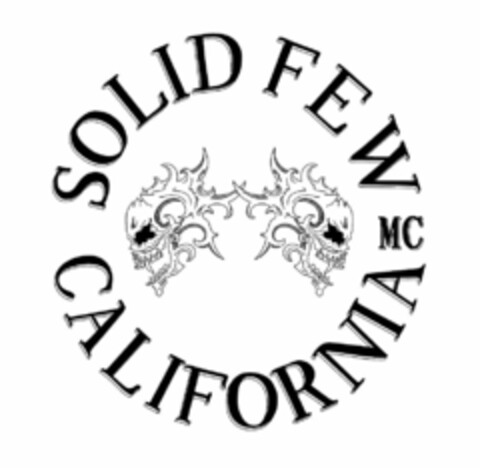 SOLID FEW MC CALIFORNIA Logo (USPTO, 05.10.2017)