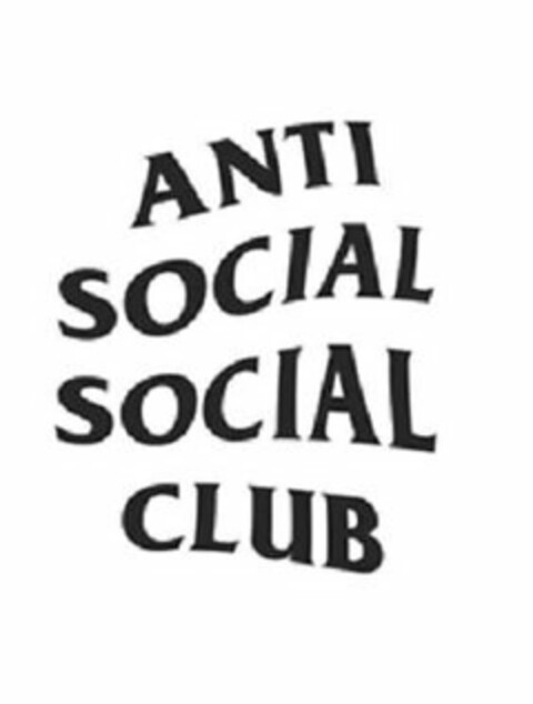 ANTI SOCIAL SOCIAL CLUB Logo (USPTO, 03/06/2018)