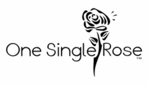 ONE SINGLE ROSE Logo (USPTO, 05/21/2018)