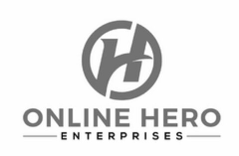 H ONLINE HERO ENTERPRISES Logo (USPTO, 03.07.2018)