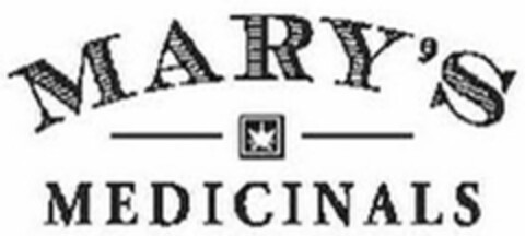 MARY'S MEDICINALS Logo (USPTO, 07/20/2018)