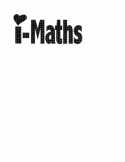 I-MATHS Logo (USPTO, 07/30/2018)