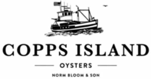 COPPS ISLAND OYSTERS NORM BLOOM & SON Logo (USPTO, 02.10.2018)