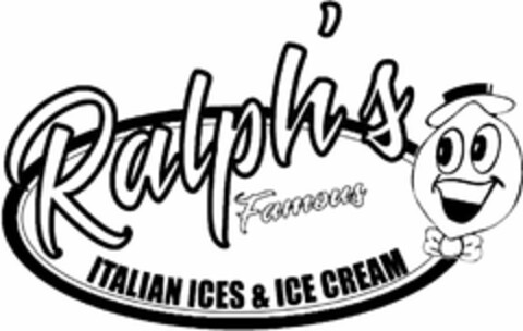 RALPH'S FAMOUS ITALIAN ICES & ICE CREAM Logo (USPTO, 04.07.2019)