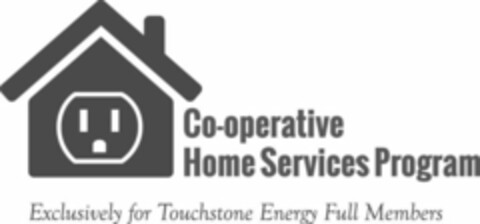 CO-OPERATIVE HOME SERVICES PROGRAM EXCLUSIVELY FOR TOUCHSTONE ENERGY FULL MEMBERS Logo (USPTO, 29.01.2020)