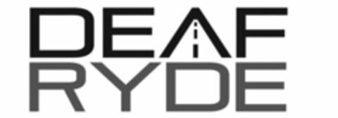 DEAF RYDE Logo (USPTO, 10.02.2020)