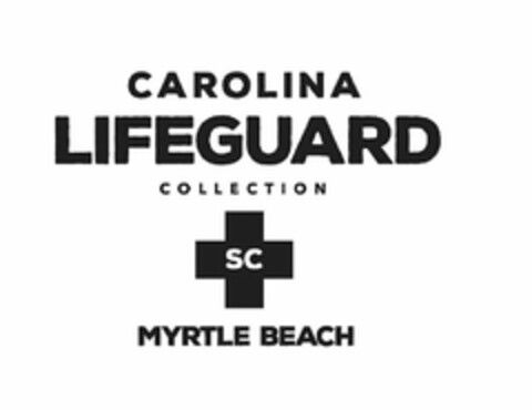 CAROLINA LIFEGUARD COLLECTION SC MYRTLE BEACH Logo (USPTO, 09.03.2020)