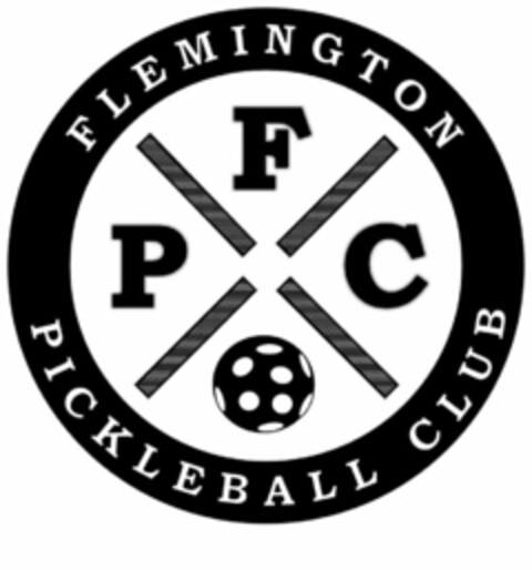 FLEMINGTON PICKLEBALL CLUB FPC Logo (USPTO, 05/05/2020)